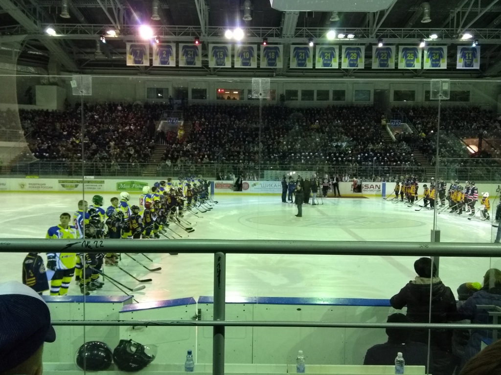 Товарищеский хоккейный матч